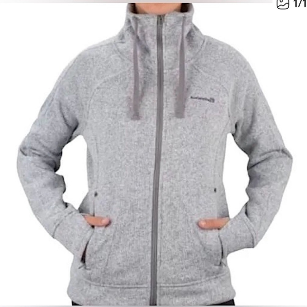 Avalanche knit fleece‎ zip up